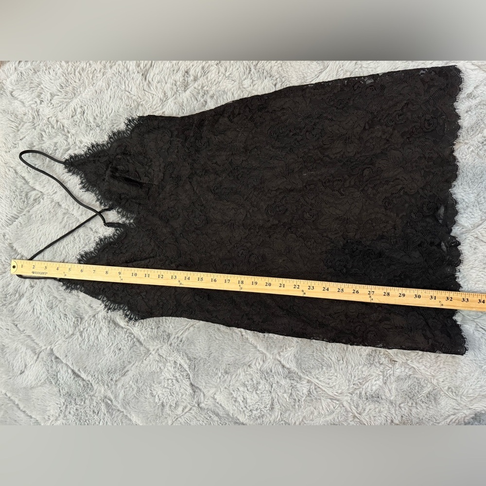 Vintage 90s Victoria’s Secret Collection Black Lace Robe Set RARE Small Batch - Picture 10 of 14